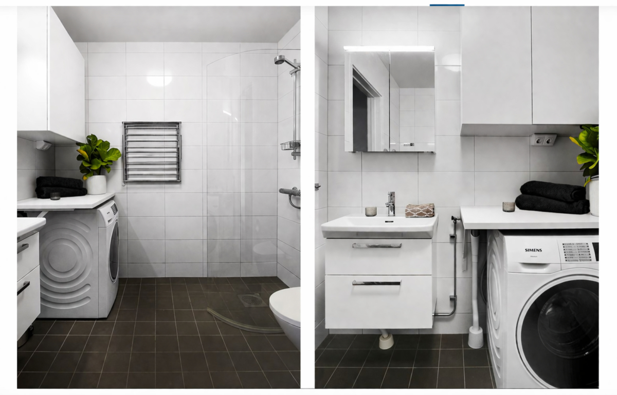 Välplanerad tvåa med solig balkong i populära Järvastaden